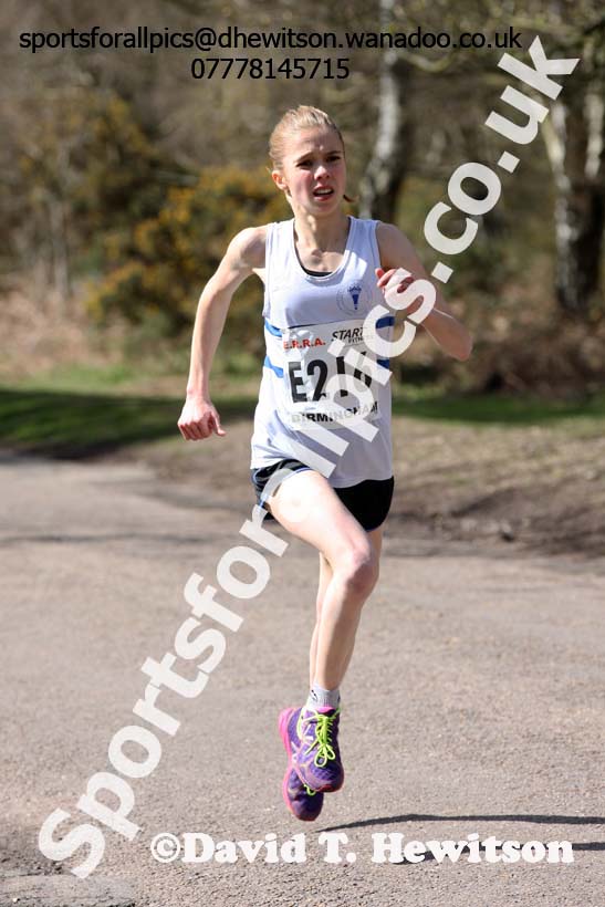 Senior womens English National 6 Stage Road Relay, 2016 English National 12 and 6 Stage Road Relays, Sutton Coldfield, Birmingham. Photo: David T. Hewitson/Sports for All Pics